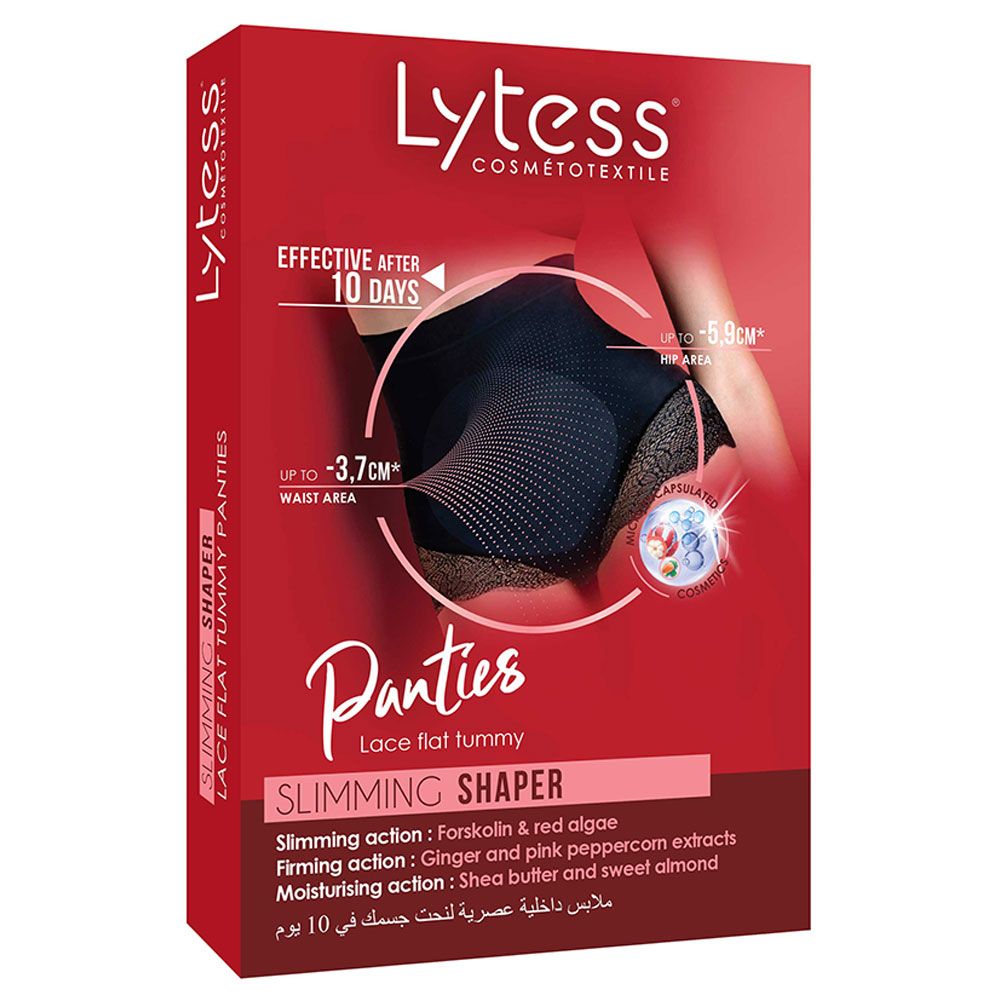 Lytess - Slimming Shaper - Lace Flat Tummy Panties - Nude