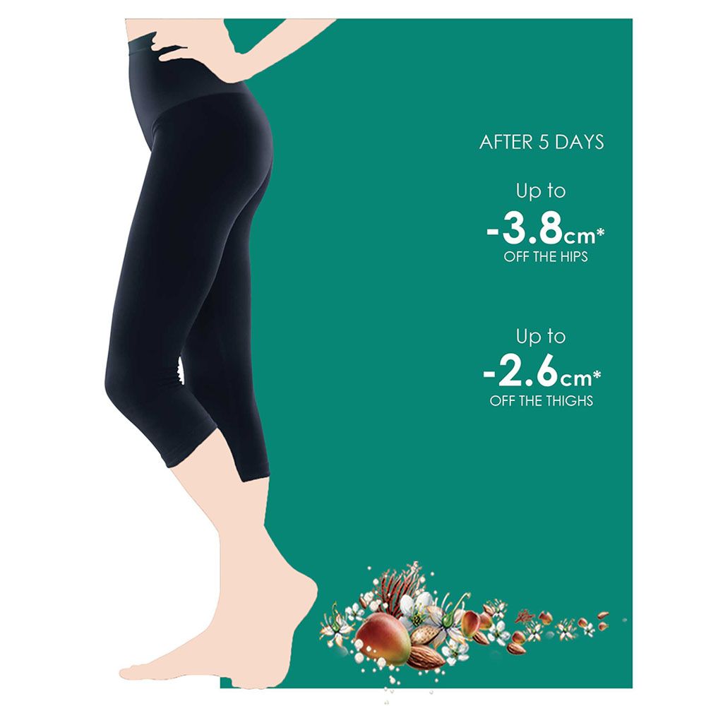 Lytess - Flat Tummy Capris - Slimming Hyaluro Flash - Black