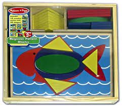 Melissa & Doug Beginner Pattern Blocks