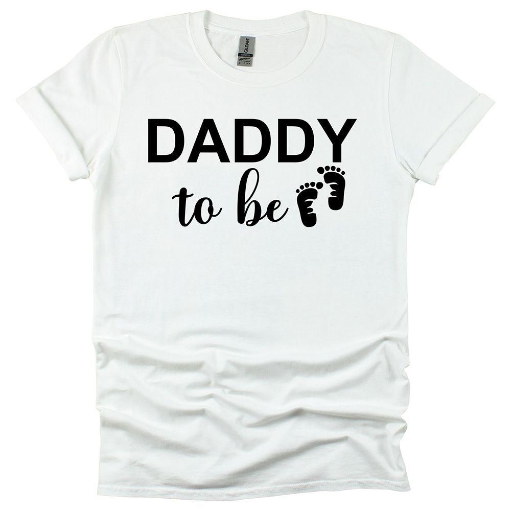 Matching Family Outfits - Daddy To Be T-Shirt - White