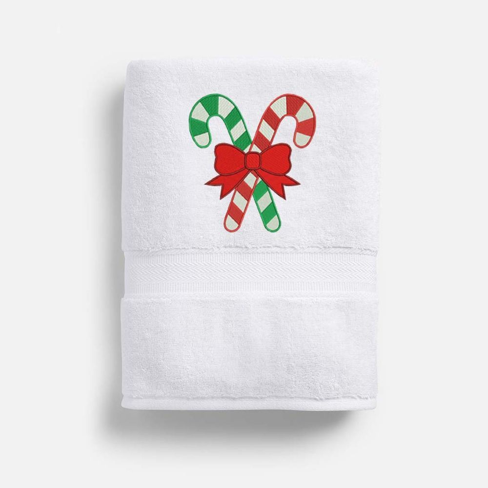 Creative Costumez - Christmas Towels - Pack of 3 - Red/White