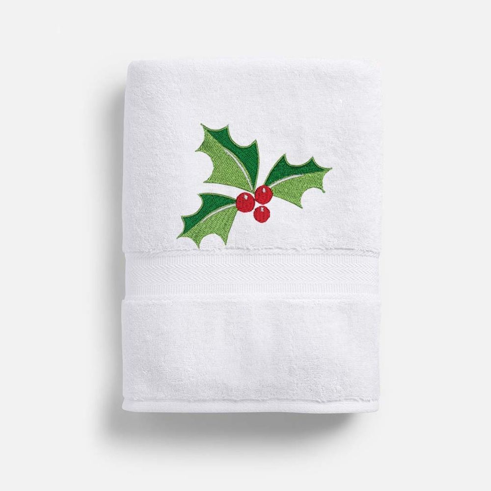 Creative Costumez - Christmas Towels - Pack of 3 - White