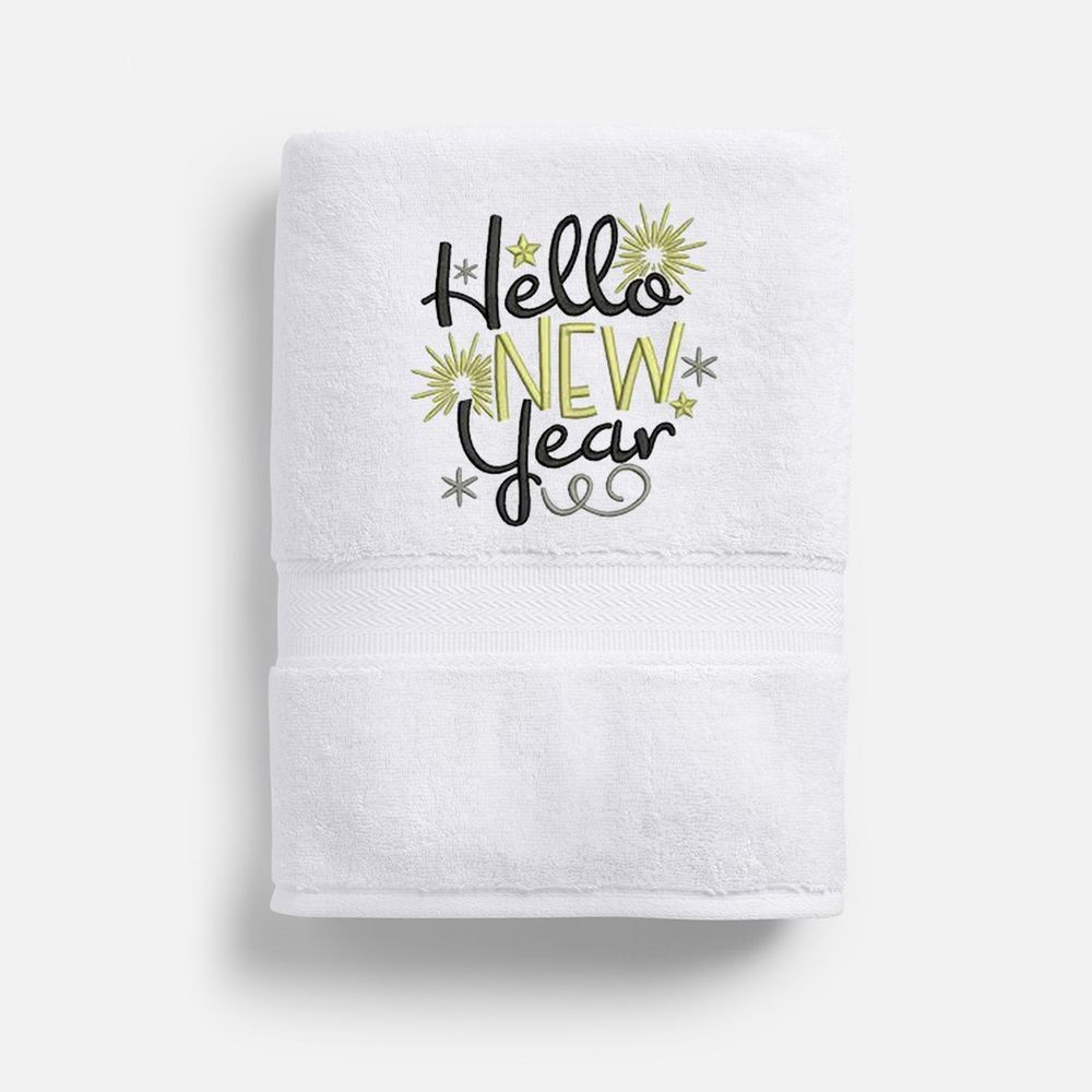 Creative Costumez - Happy New Year Towels - Pack of 4