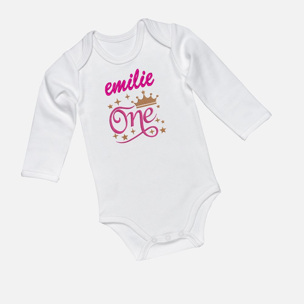 Creative Costumez - Personalized Birthday Baby Girl Onesie