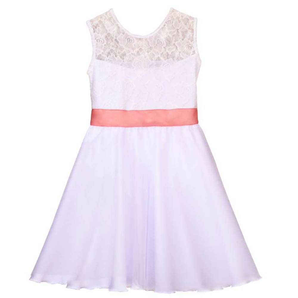 Creative Costumez - Lace Tutu Dress - White