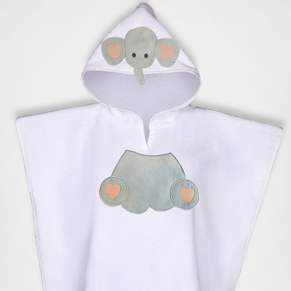 Creative Costumez - Personalized Baby Elephant Hooded Towel