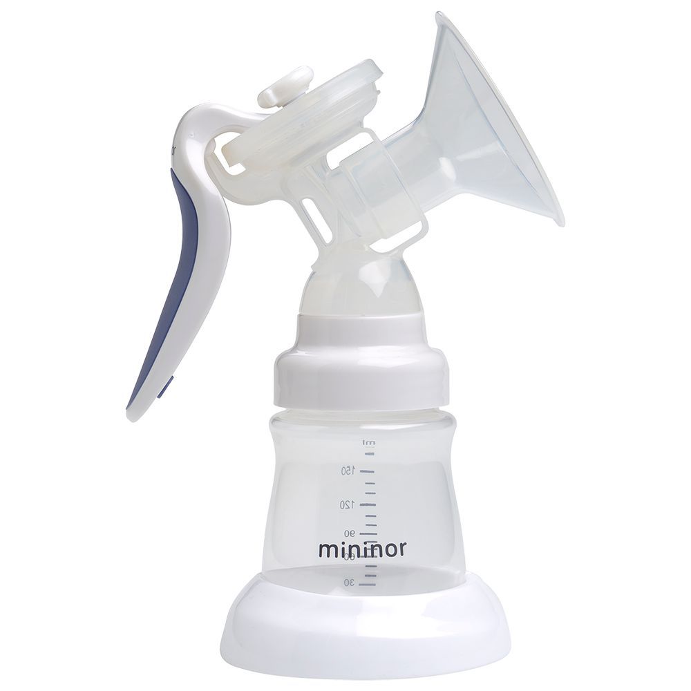 Mininor - Manual Breast Pump - White