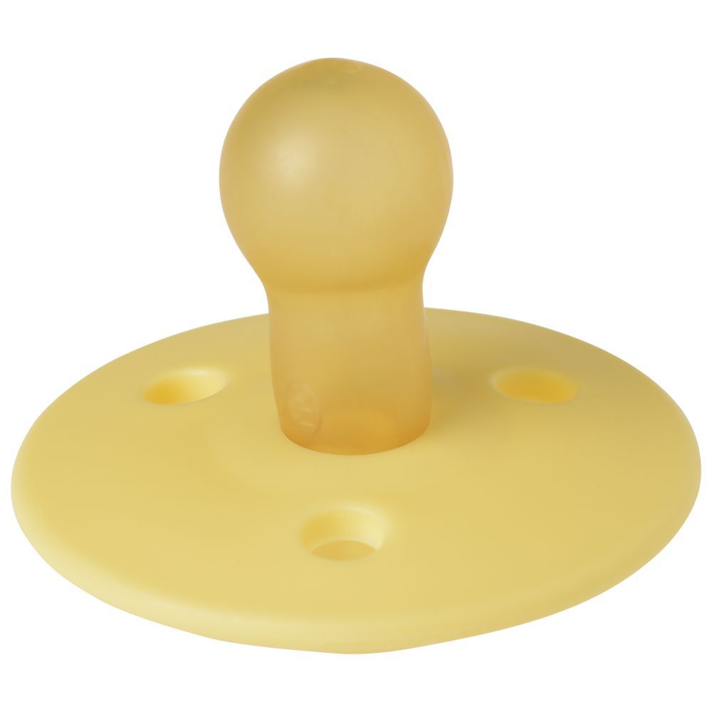 Mininor - Round Pacifier Latex - 0M+ - Duckling