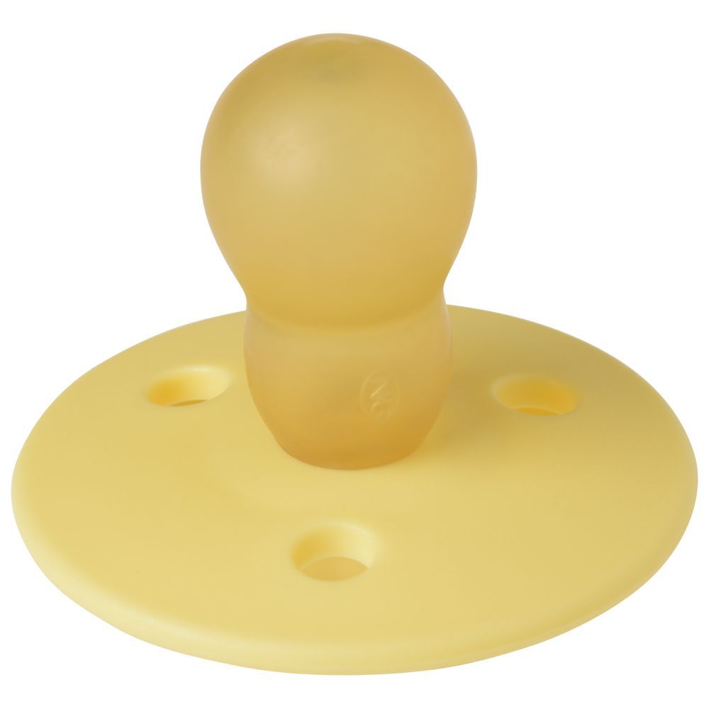 Mininor - Round Pacifier Latex - 6M+ - Duckling