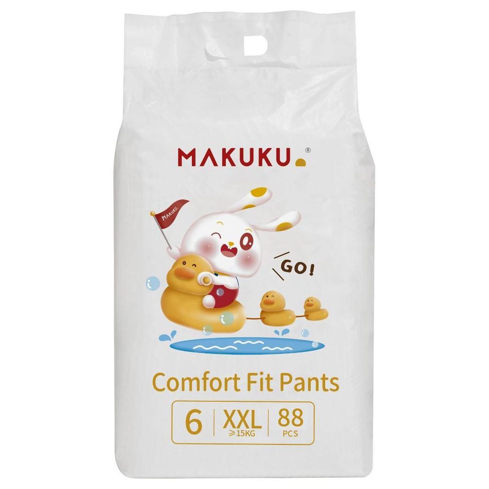 Makuku - Comfort Fit Pants - Size 6 - XX-Large 15kg+ - 88pcs