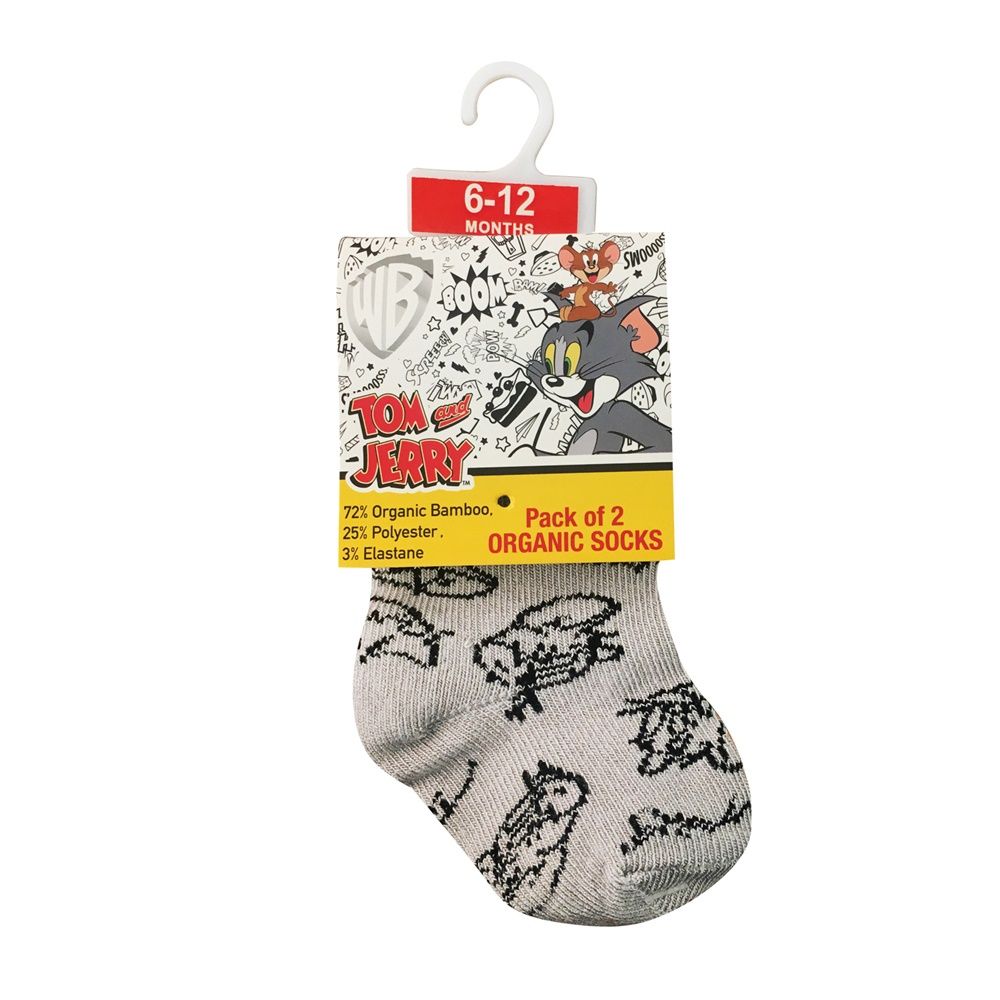 Tom & Jerry - Printed Sock Pack of 2