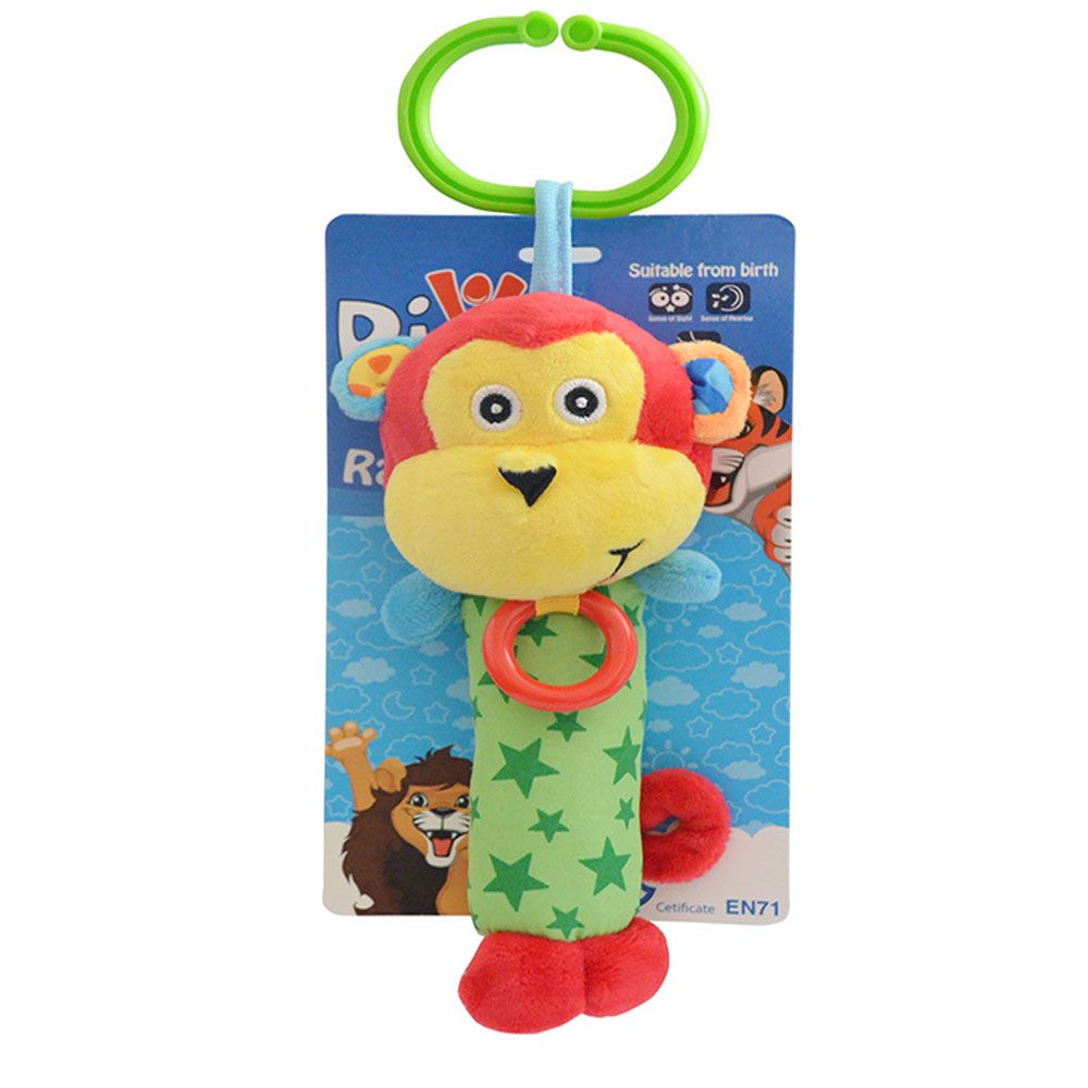 Pixie - Baby Monkey Rattle Toy