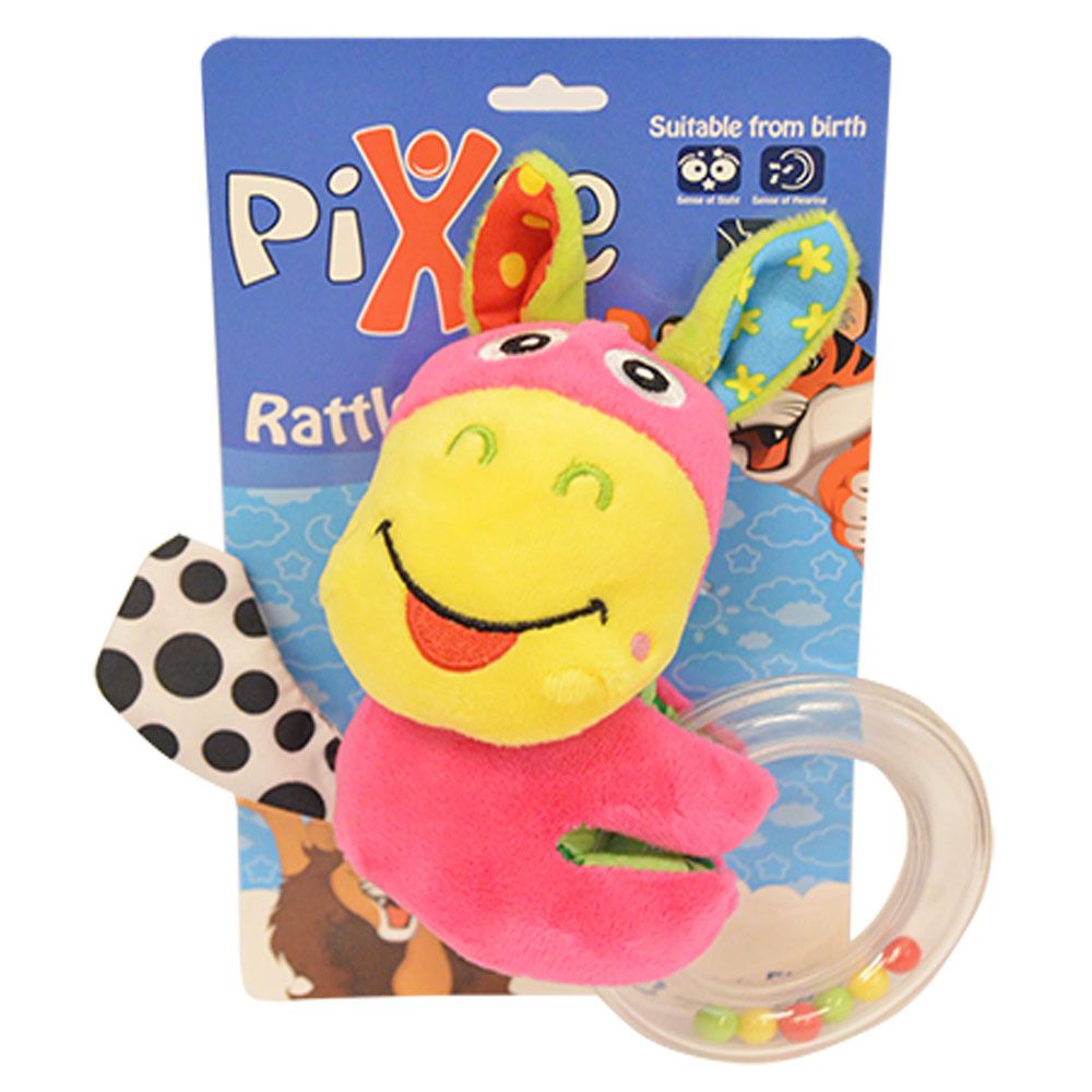 Pixie - Baby Donkey Rattle Toy