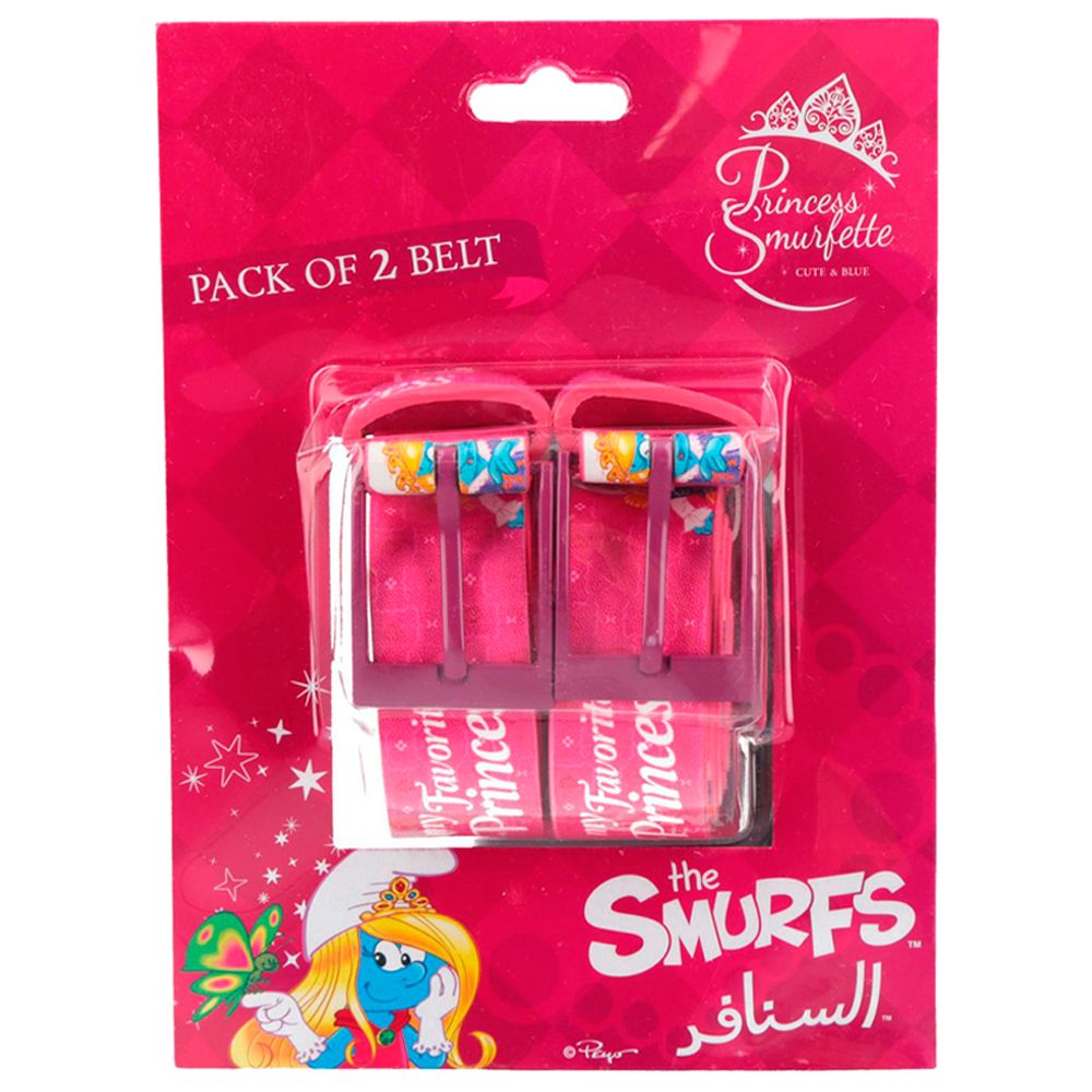 Smurfs - Kids Belt Combo Pack - Pink