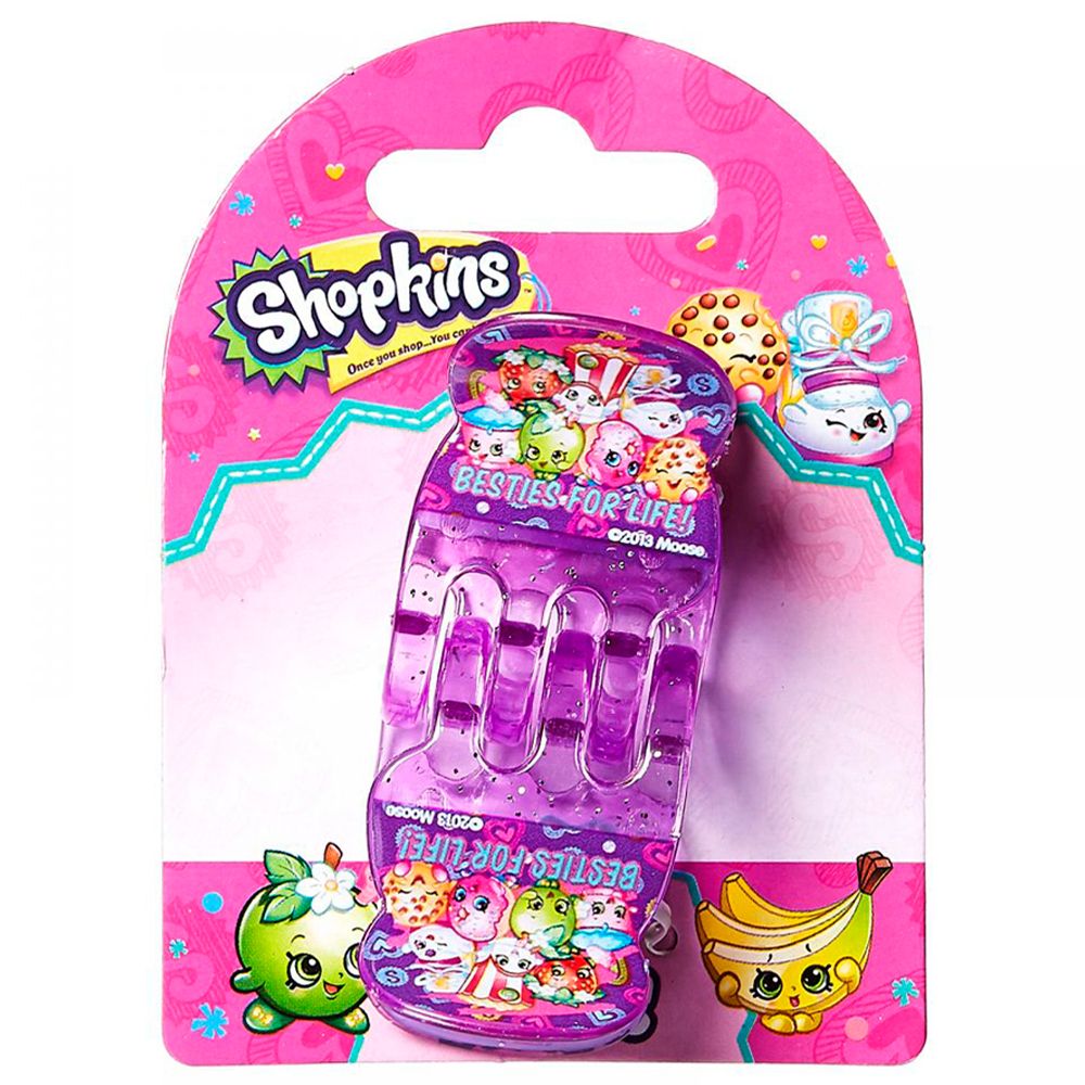 Shopkins - Hair Claws 2 Pcs - Lavender