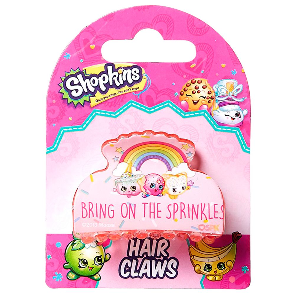 Shopkins - Hair Claw 1Pc Big - Light Pink