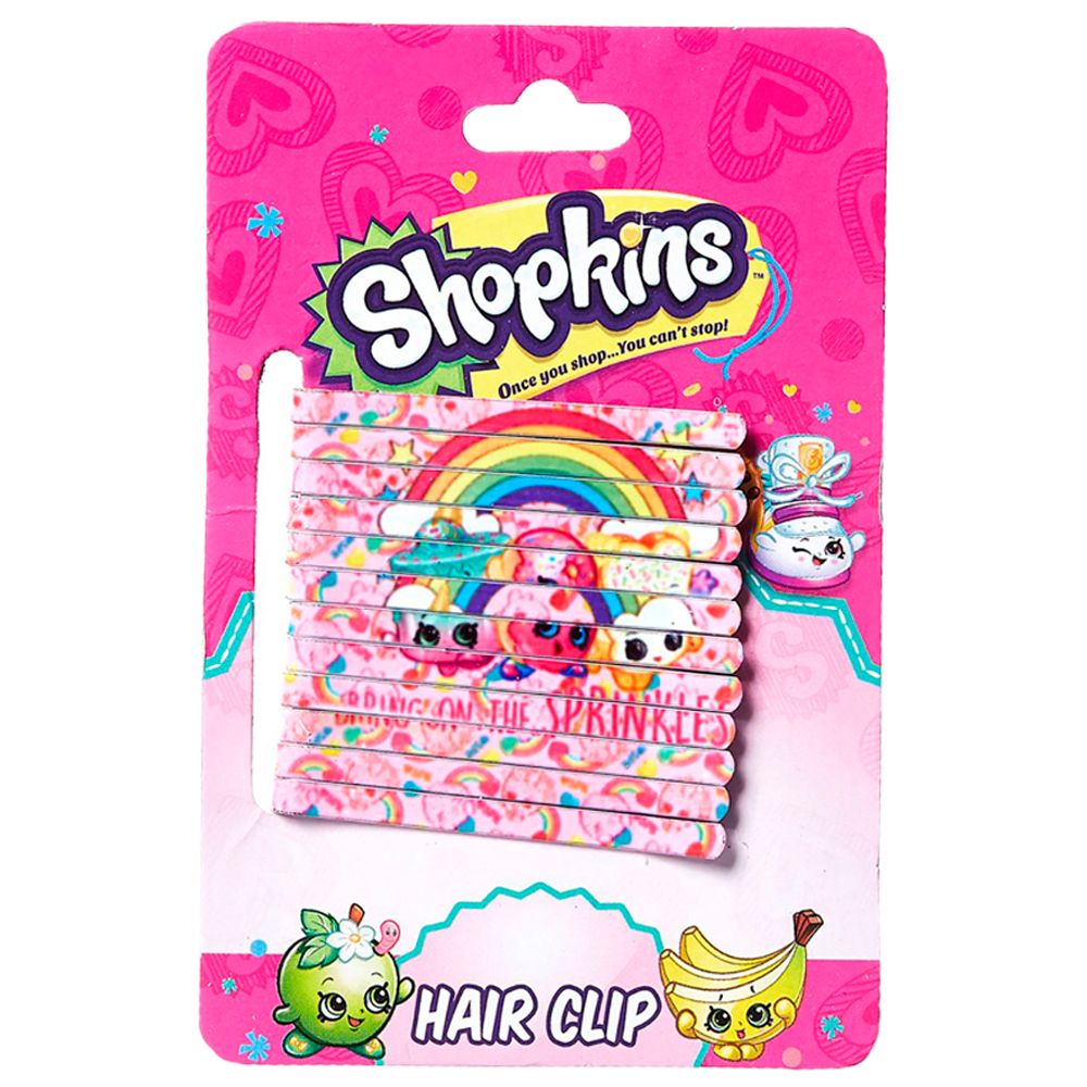 Shopkins - Hair Pins - Light Pink