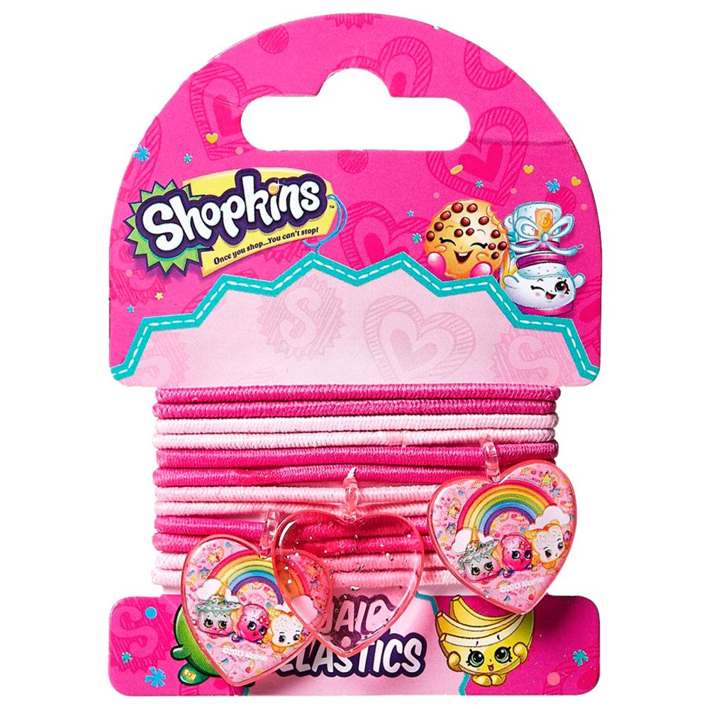 Shopkins - Pony Bands 3 Pcs - Dark Pink