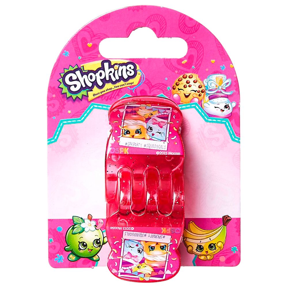 Shopkins - Hair Claws 2 Pcs - Pink