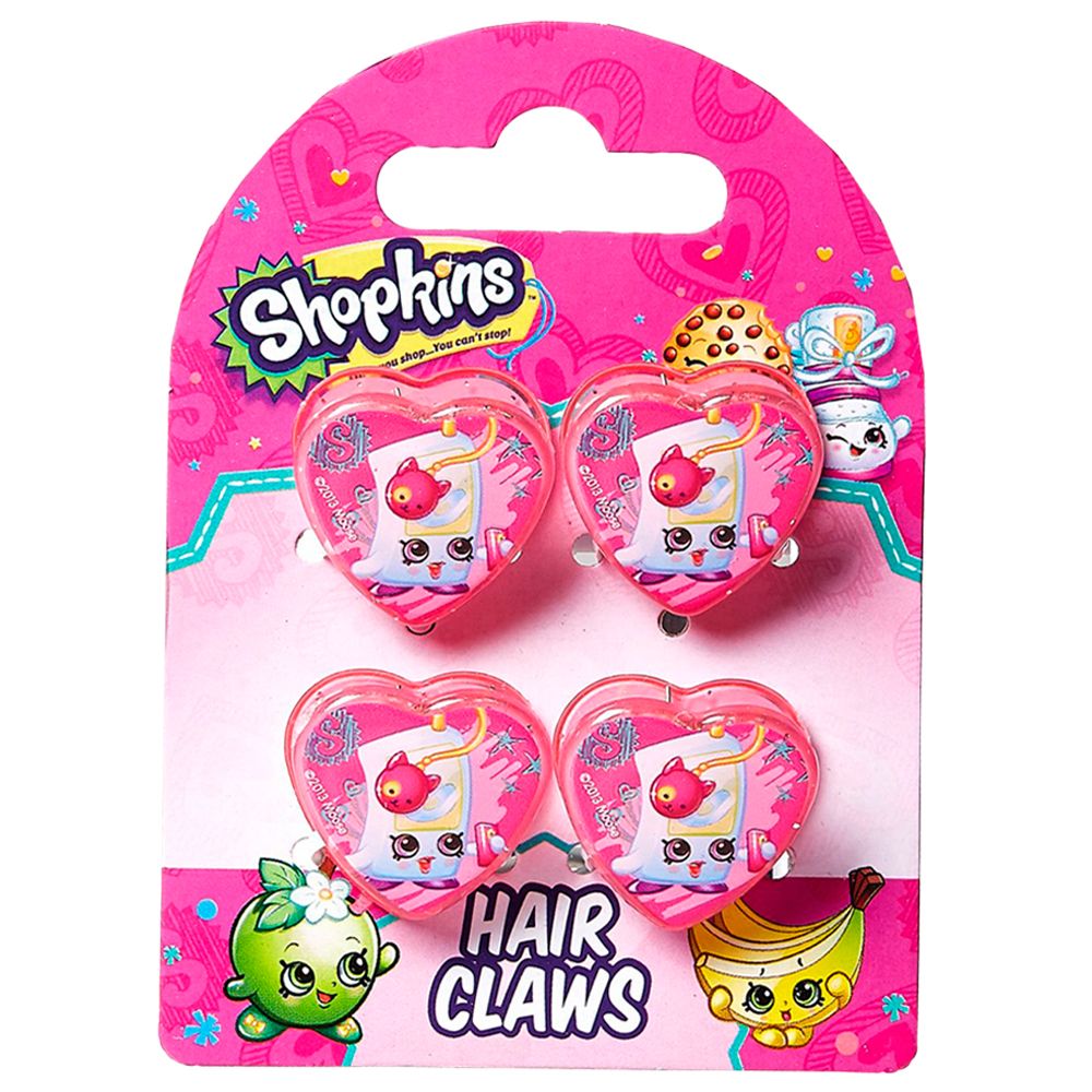 Shopkins - Hair Claws - Pink