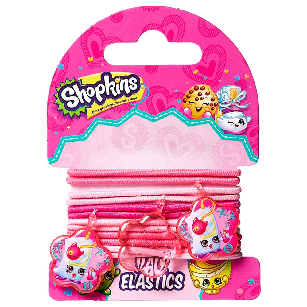 Shopkins - Pony Bands 3 Pcs - Pink