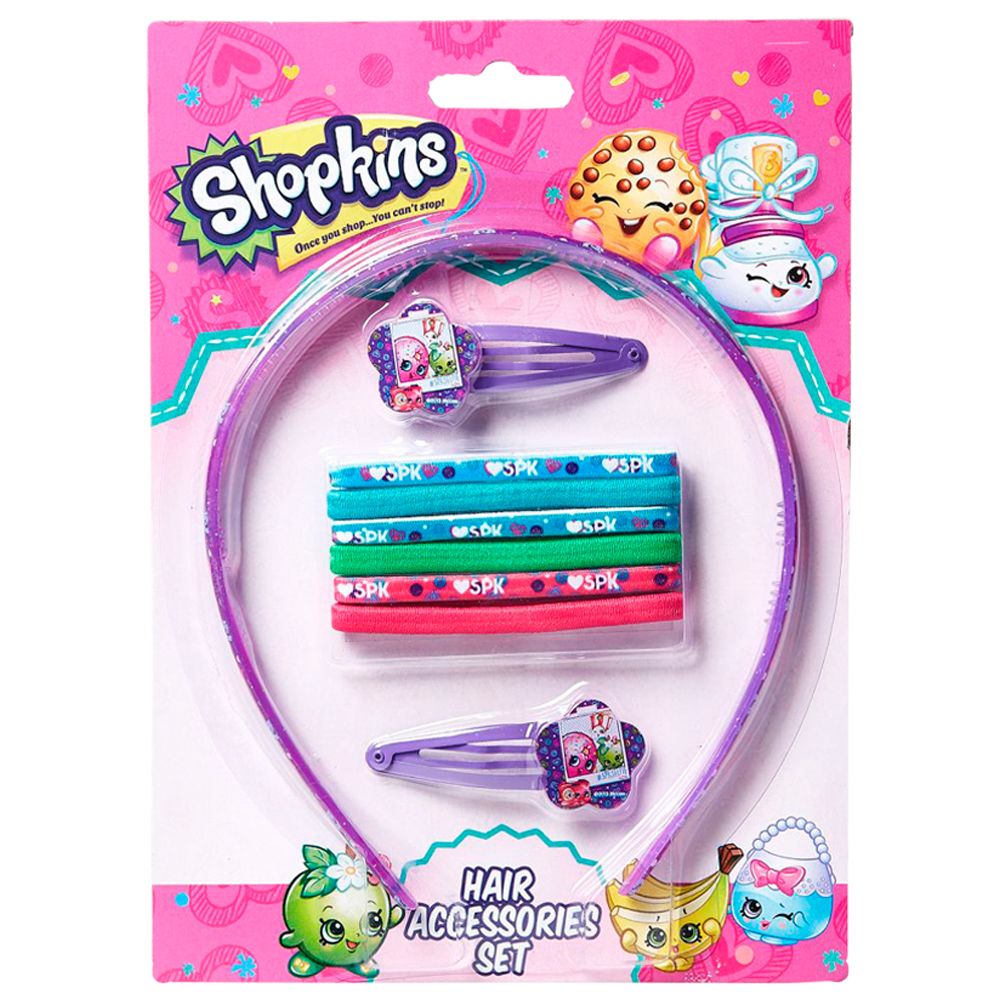 Shopkins - Hair Accessory Set - Lavender