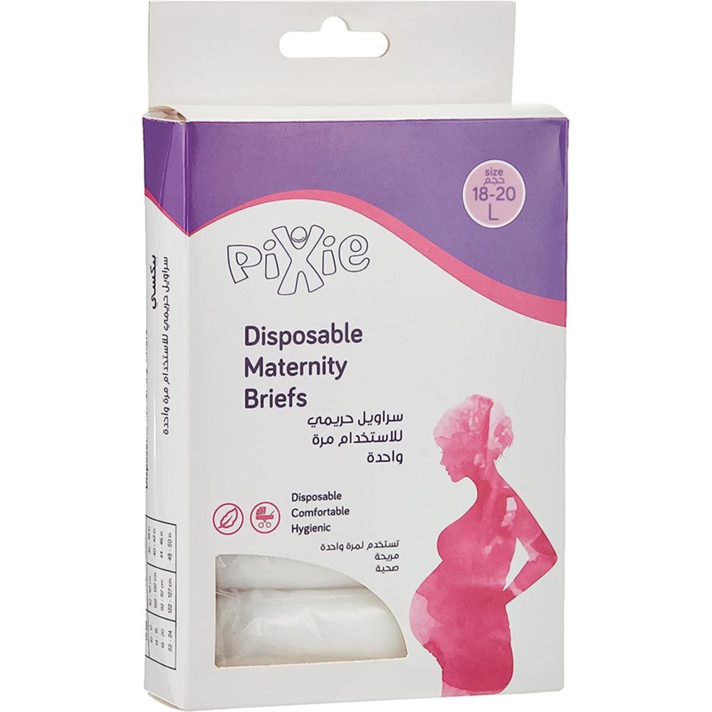 Pixie Disposable Maternity Brief (Size 18-20)