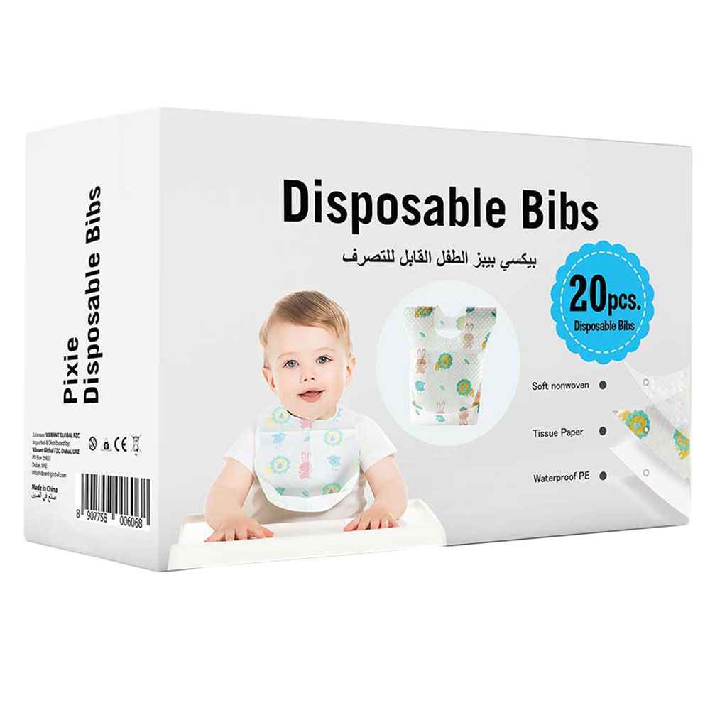 Pixie Disposable Bibs