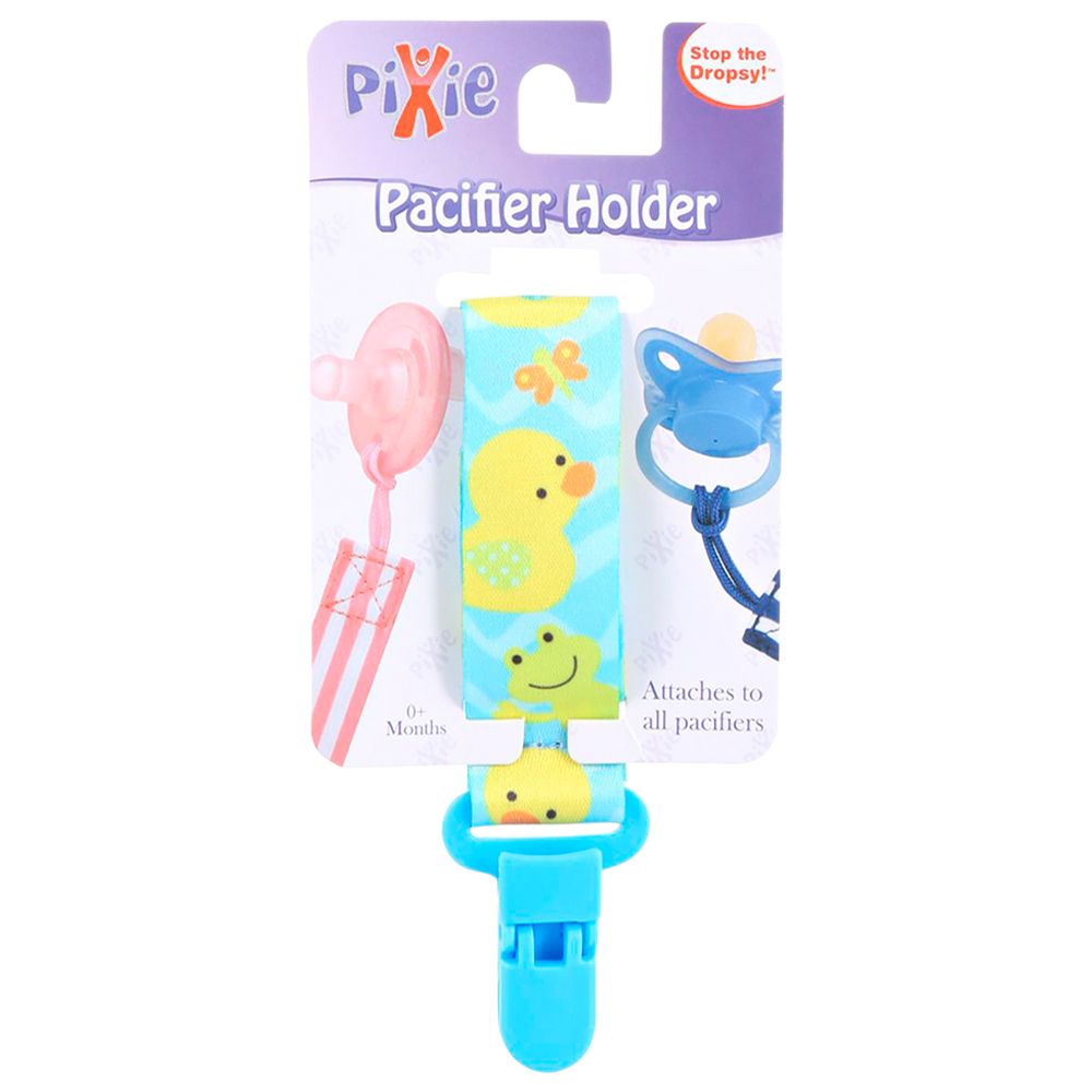 Pixie Pacifier Holder - Duck Print