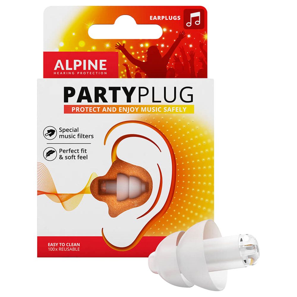 Alpine - PartyPlug Earplugs - Transparent