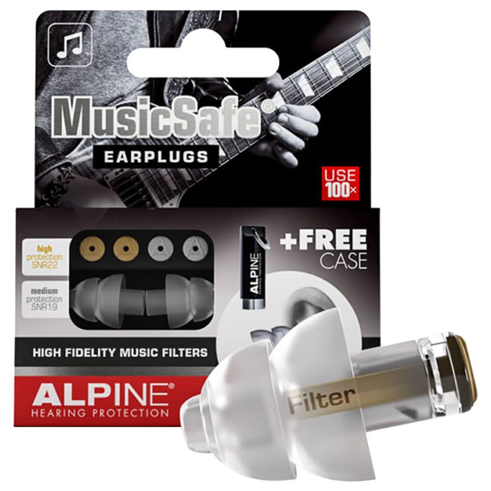 Alpine - MusicSafe Earplugs - Transparent