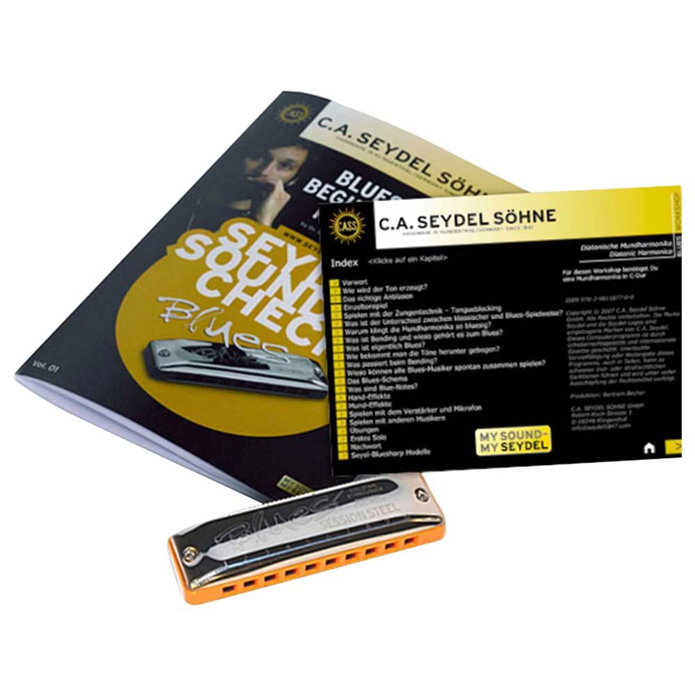 Seydel - Soundcheck Vol. 1 Blues Beginner Pack w/ Harmonica