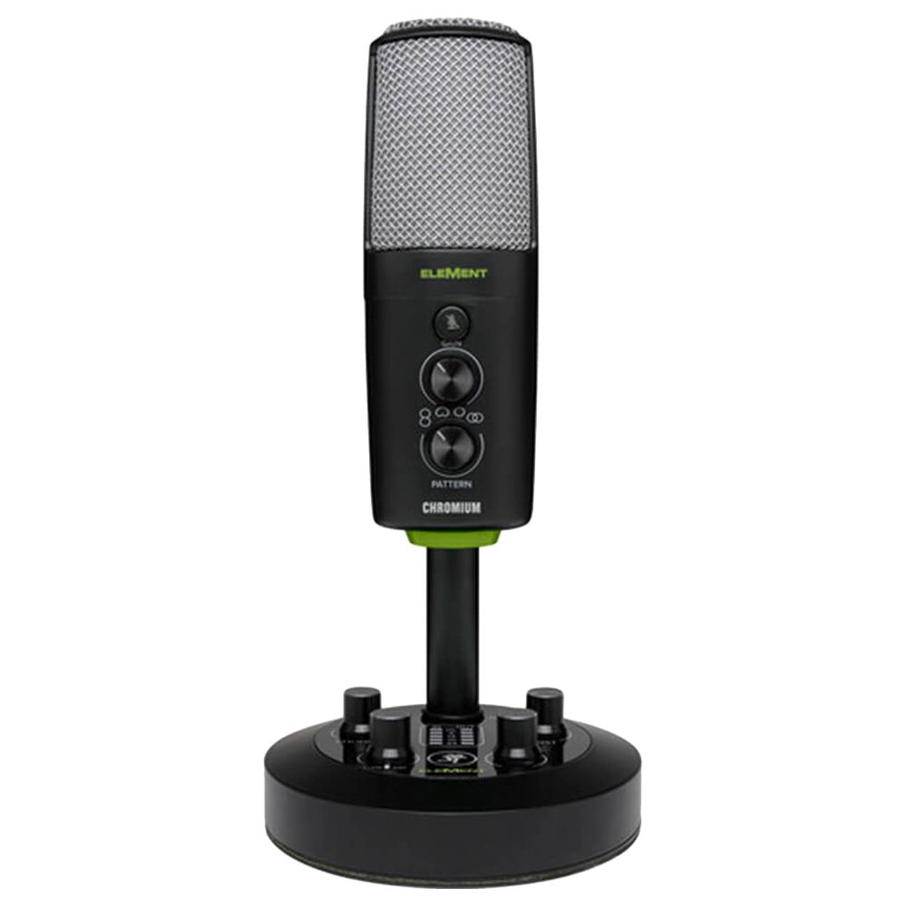 Mackie - Chromium Premium USB Condenser Microphone - Black