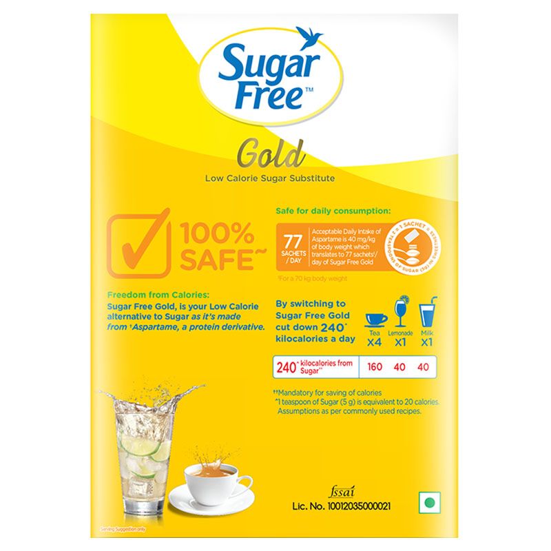 Sugar Free Gold 200 Sachets 150g