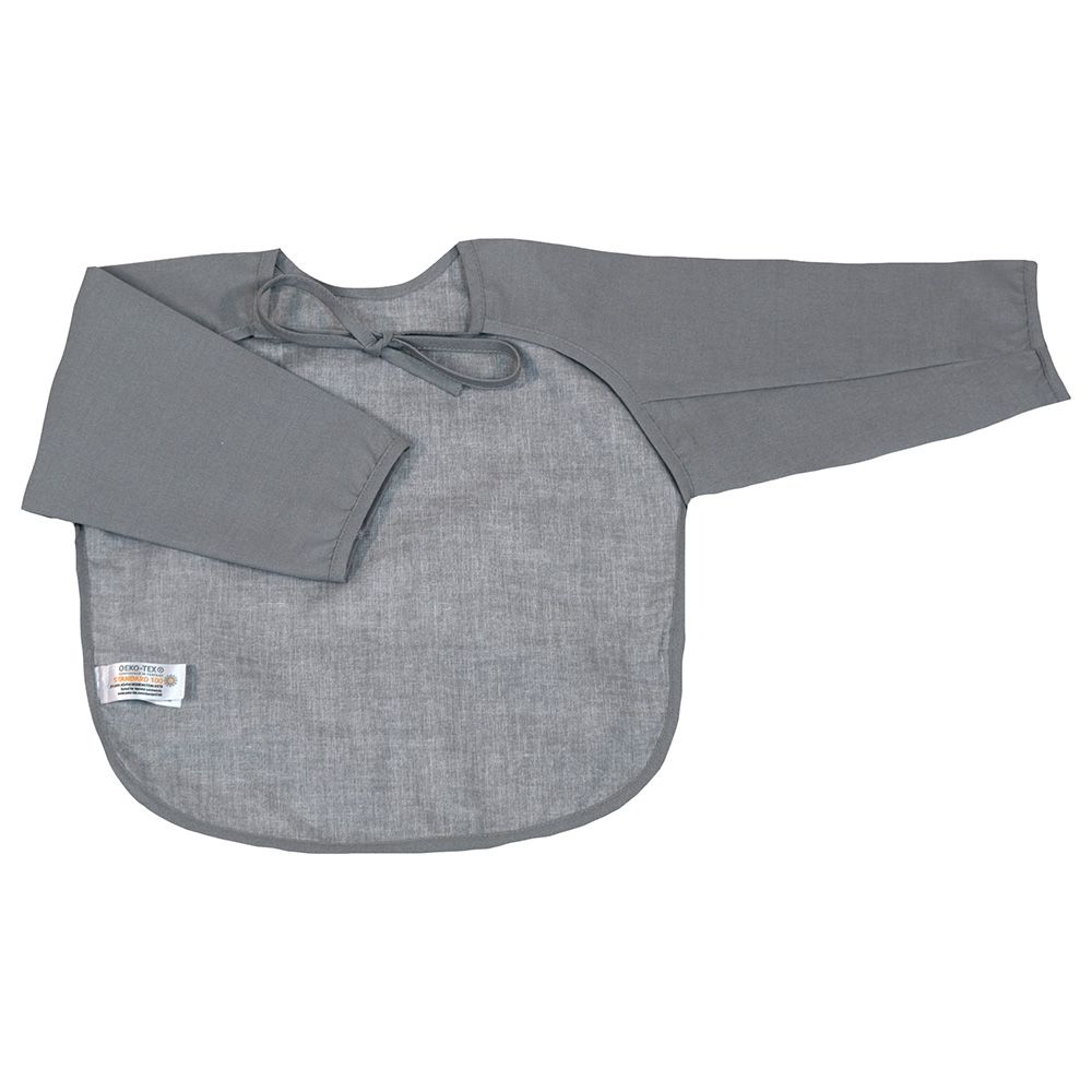 Me - Organic Feeding Apron - Mist Grey