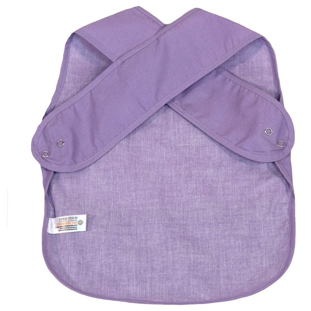 Me - Organic Crossback Apron - Purple