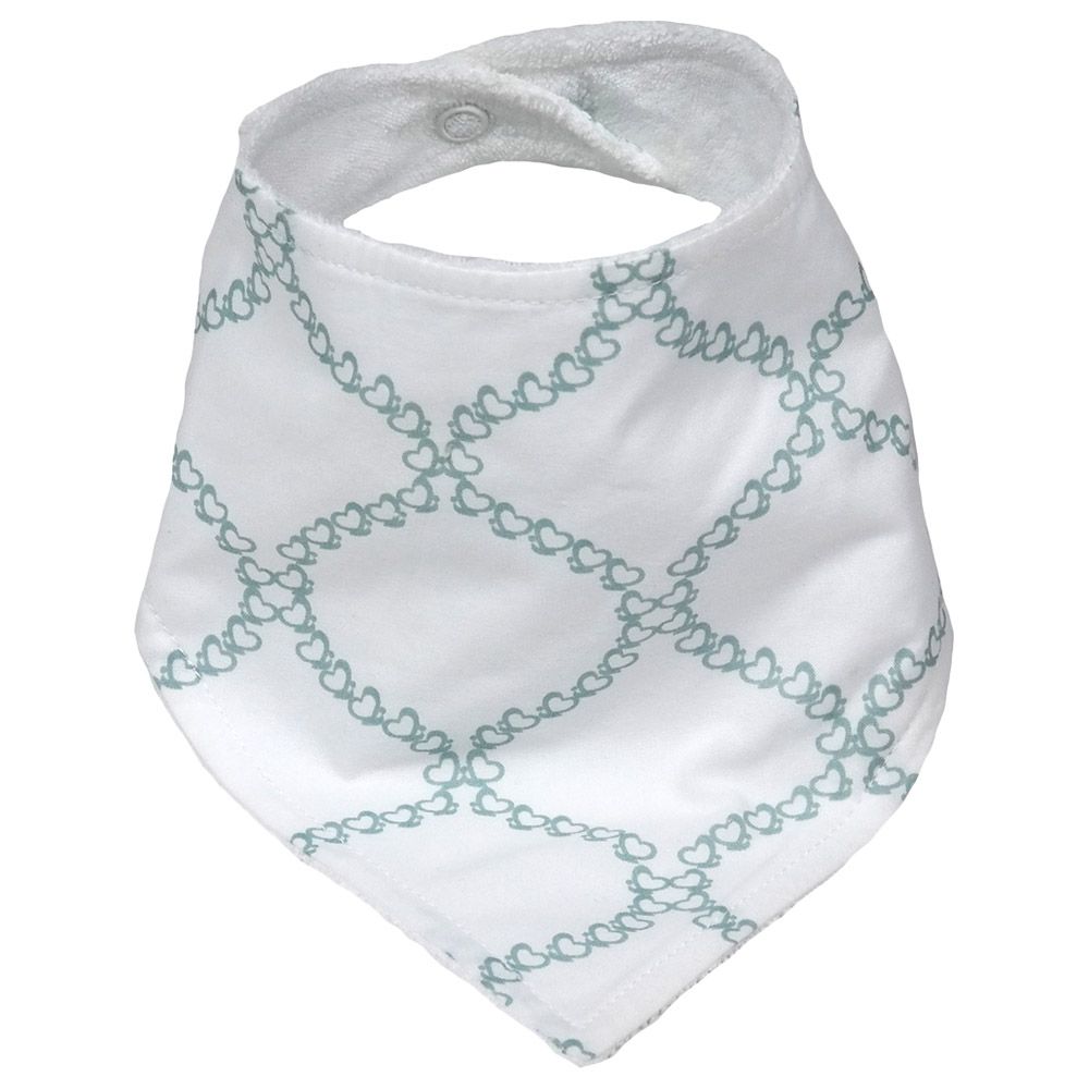 Me - Jaipur Organic Burp Bib - Ether