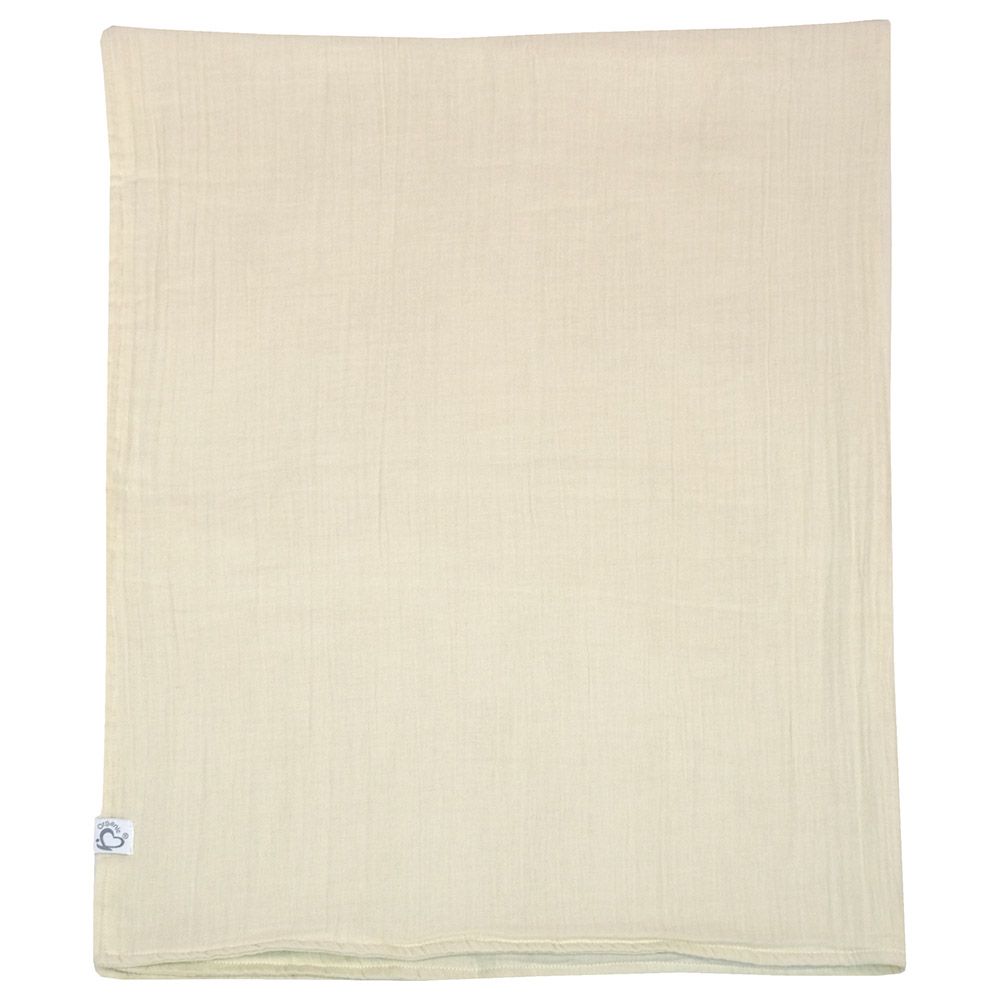 Me - Organic Crinkle Muslin Nap/Bed Set - Cream