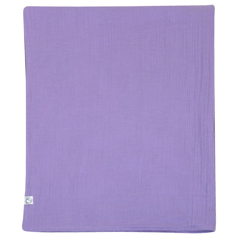 Me - Organic Crinkle Muslin Nap/Bed Set - Purple