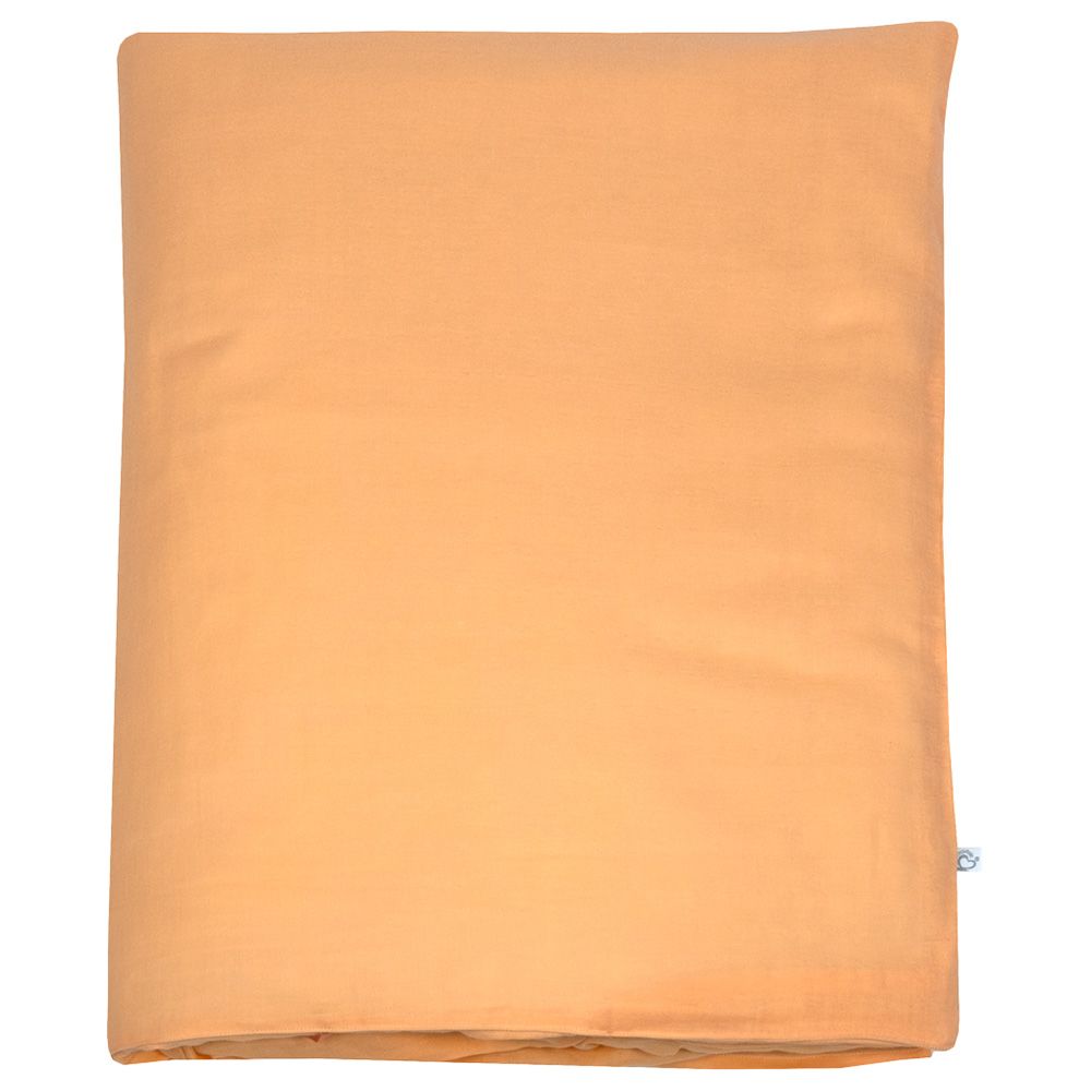 Me - Crib Organic Bed Set - Muslin - Orange