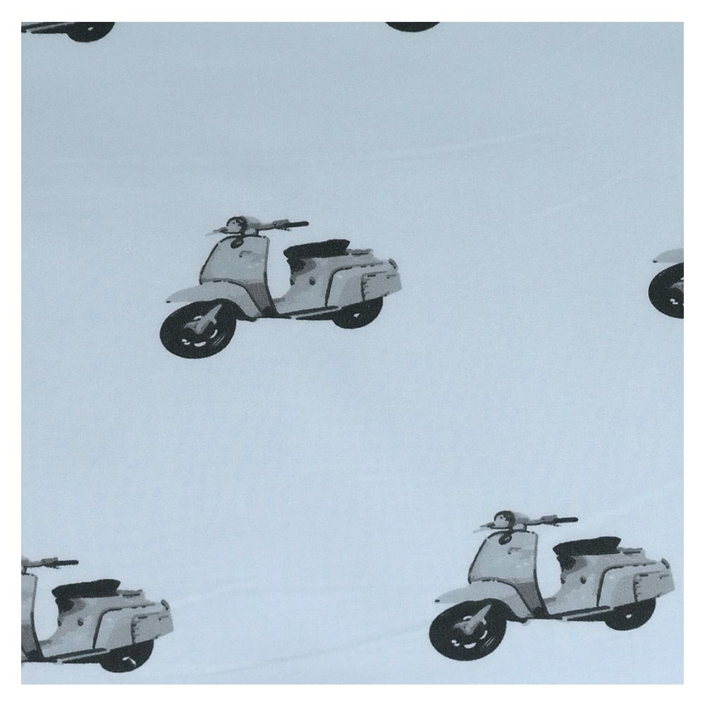 Me - Organic Baby Bed Set - Lambretta Blue