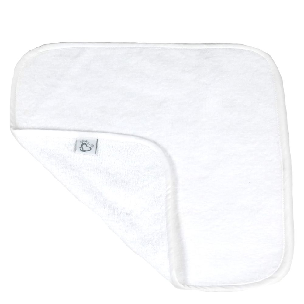 Me - Organic Baby Facetowel - White - Set of 2