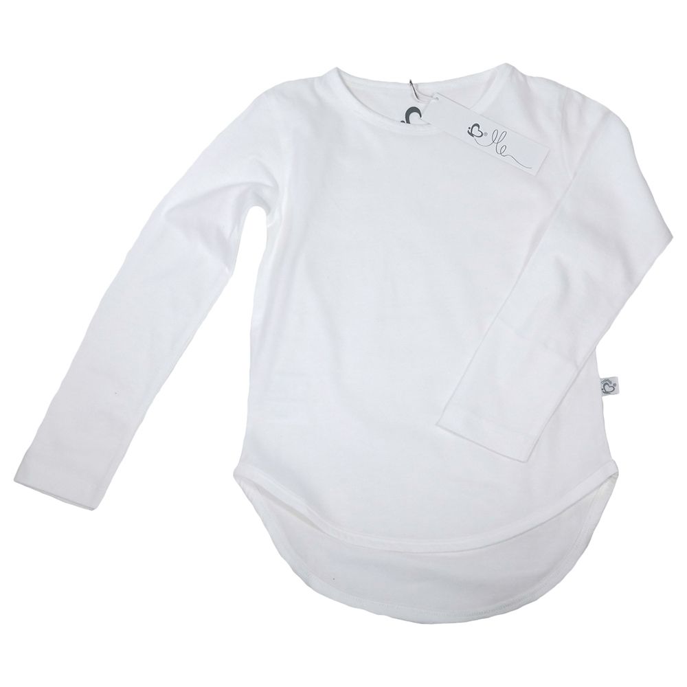 Me - Organic Jersey Top - White