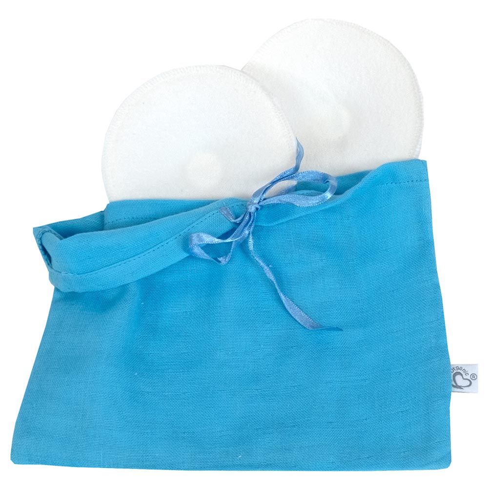 Me - Organic Muslin Nursing Scarf - Turquoise