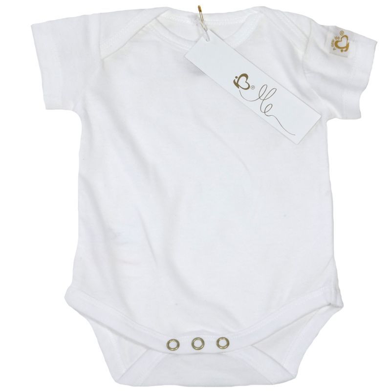 Me - Organic Gift Set - Babysuit & Blanket - Me High Design Gold