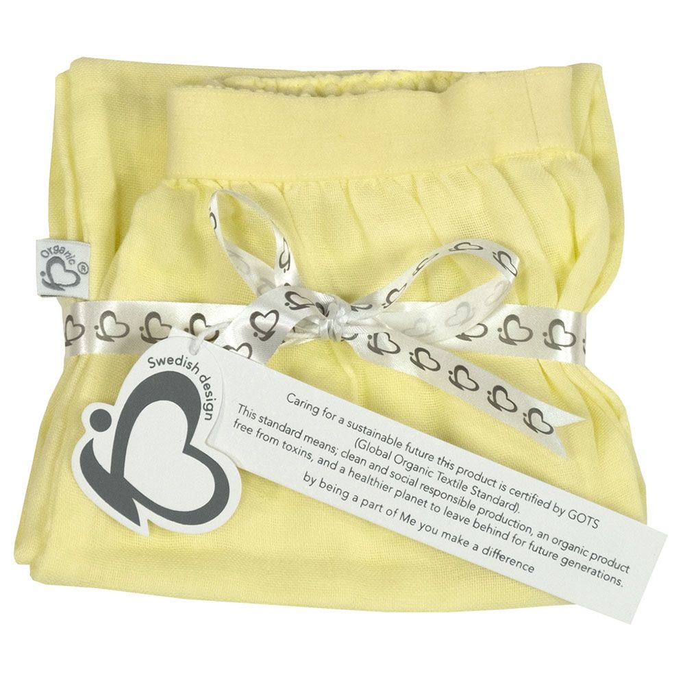 Me - Muslin Organic Pants - Yellow 