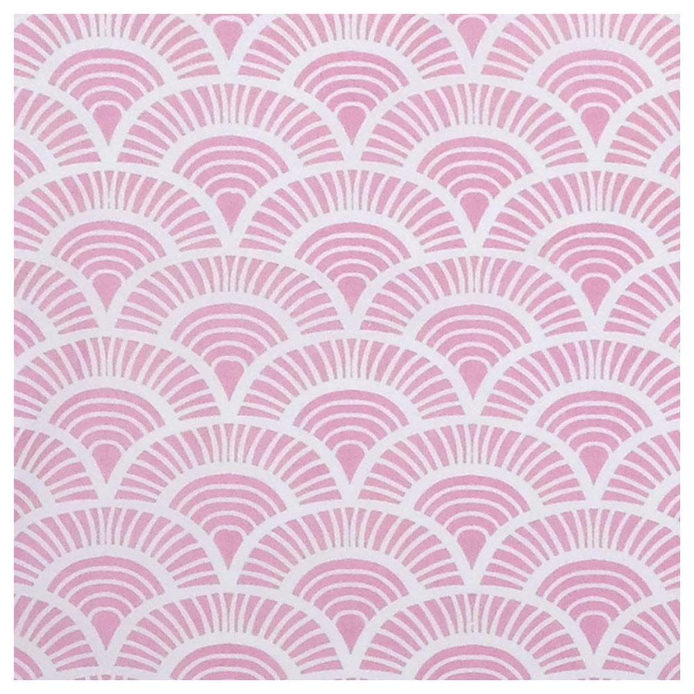 Me - Organic Baby Sheet - Art Deco - Pink