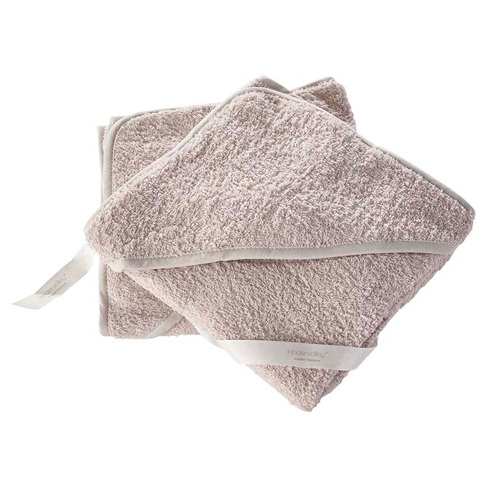 Kinder Valley - Hooded Towels Pack of 2 - Grey