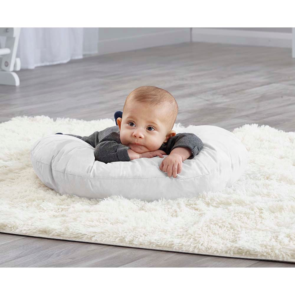 Kinder Valley - Donut Nursing Pillow - White