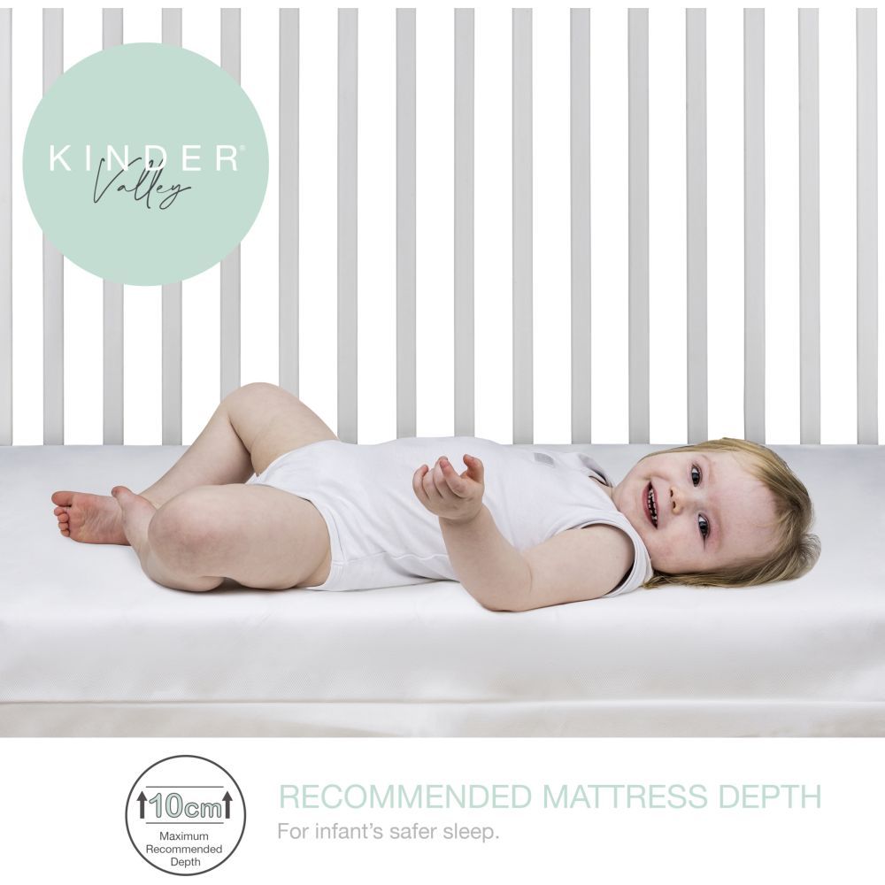 Kinder Valley - Kinder Flow Cot Mattress - White